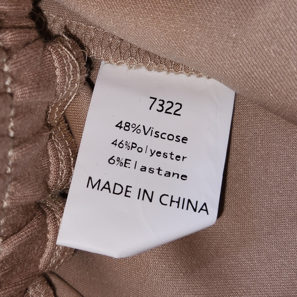 Nwt prettygarden 2 piece tan softstreme half zip and sweatpants set size medium - Picture 16 of 16